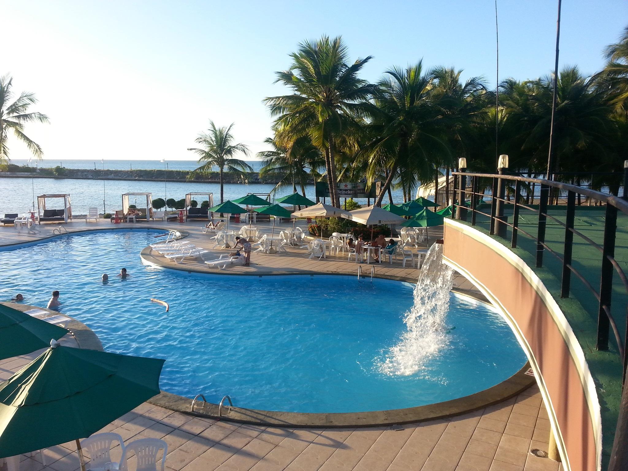 Marina Park Hotel Fortaleza  Luaran gambar The pool at the resort