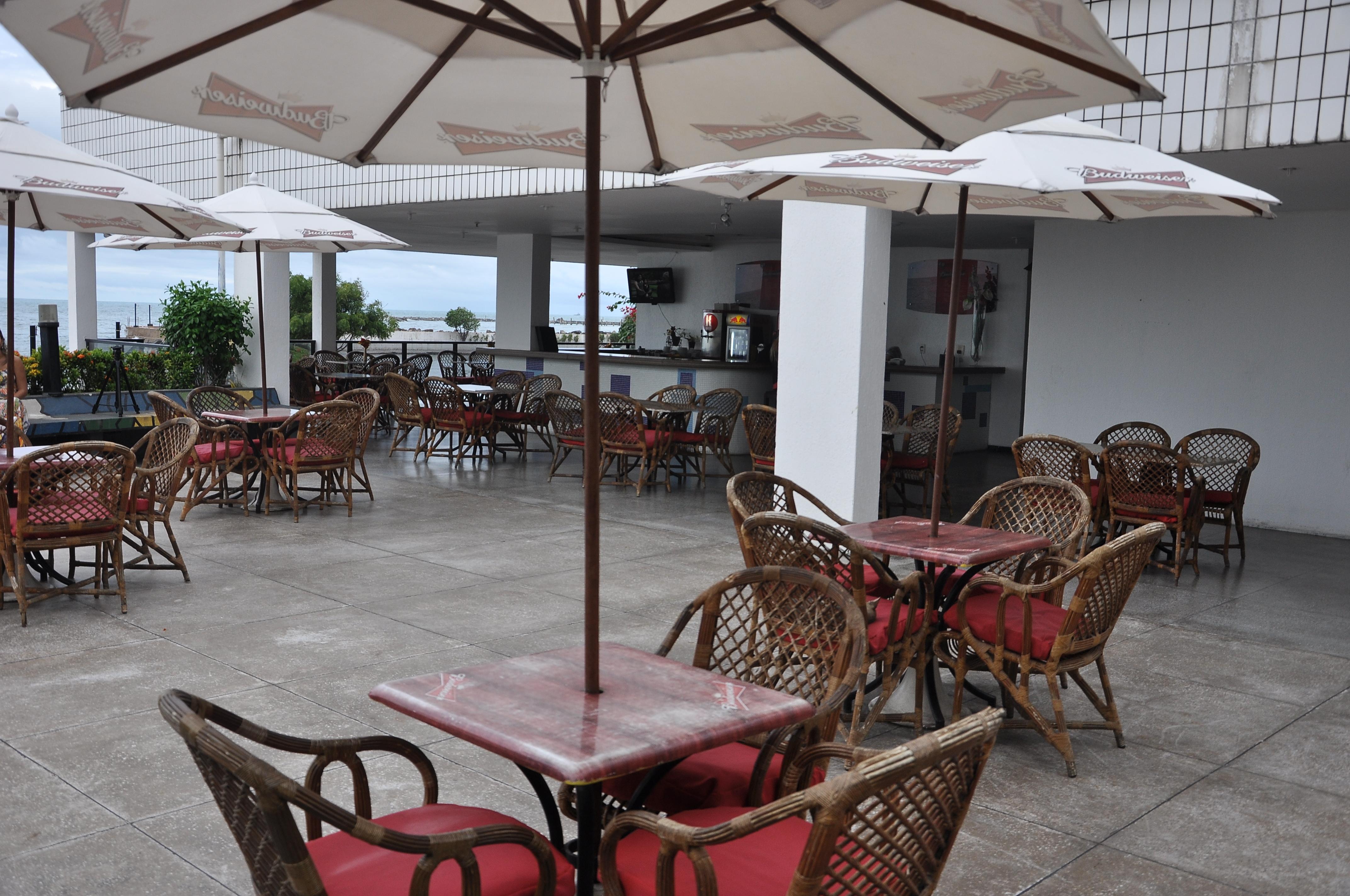 Marina Park Hotel Fortaleza  Luaran gambar Rooftop bar